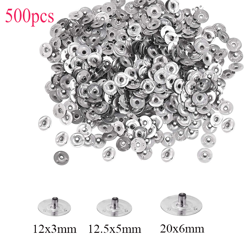 Candle Making Items - 500 Pieces Candle Wick Metal Sustainer