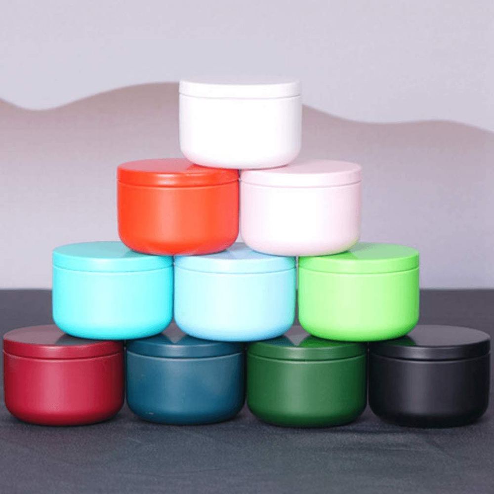 Candle Making Items - Tea Can with Airtight Lids Tinplate