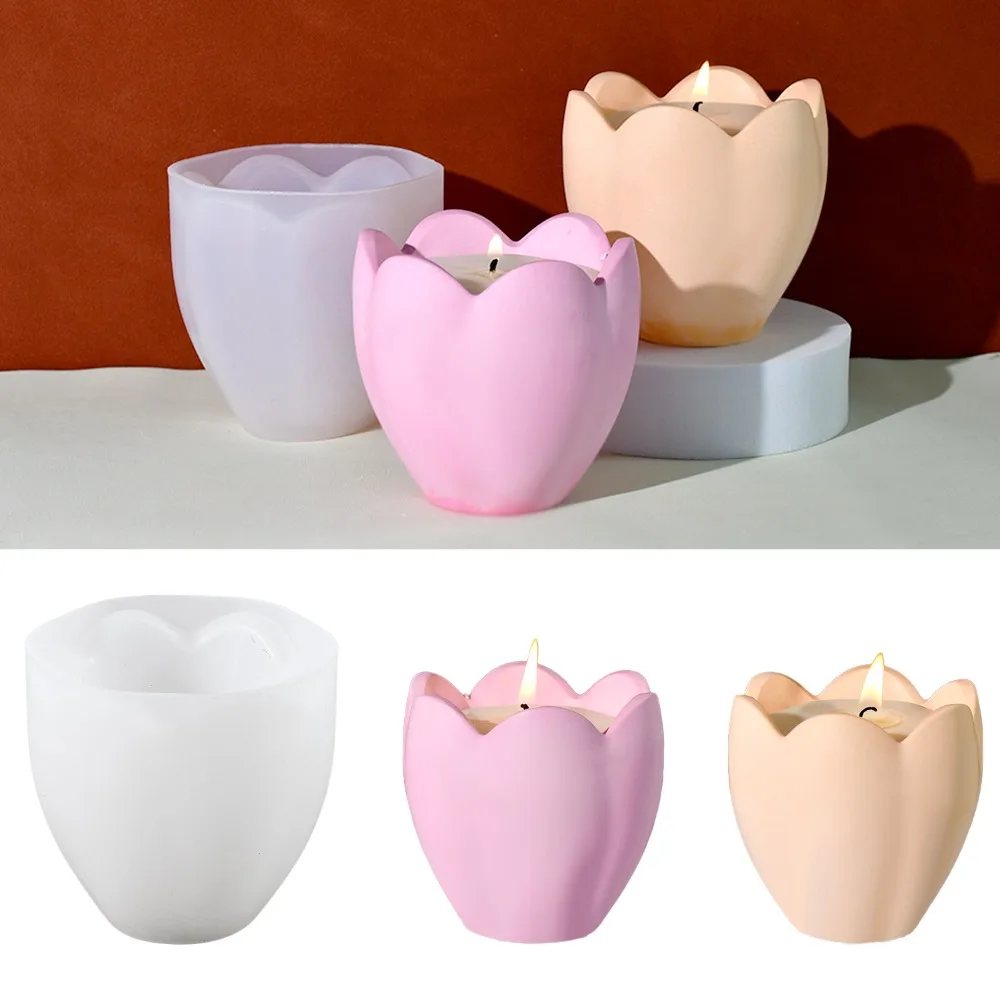 Tulip Candle Holder Silicone M - огляд і ціна Candle Making Party