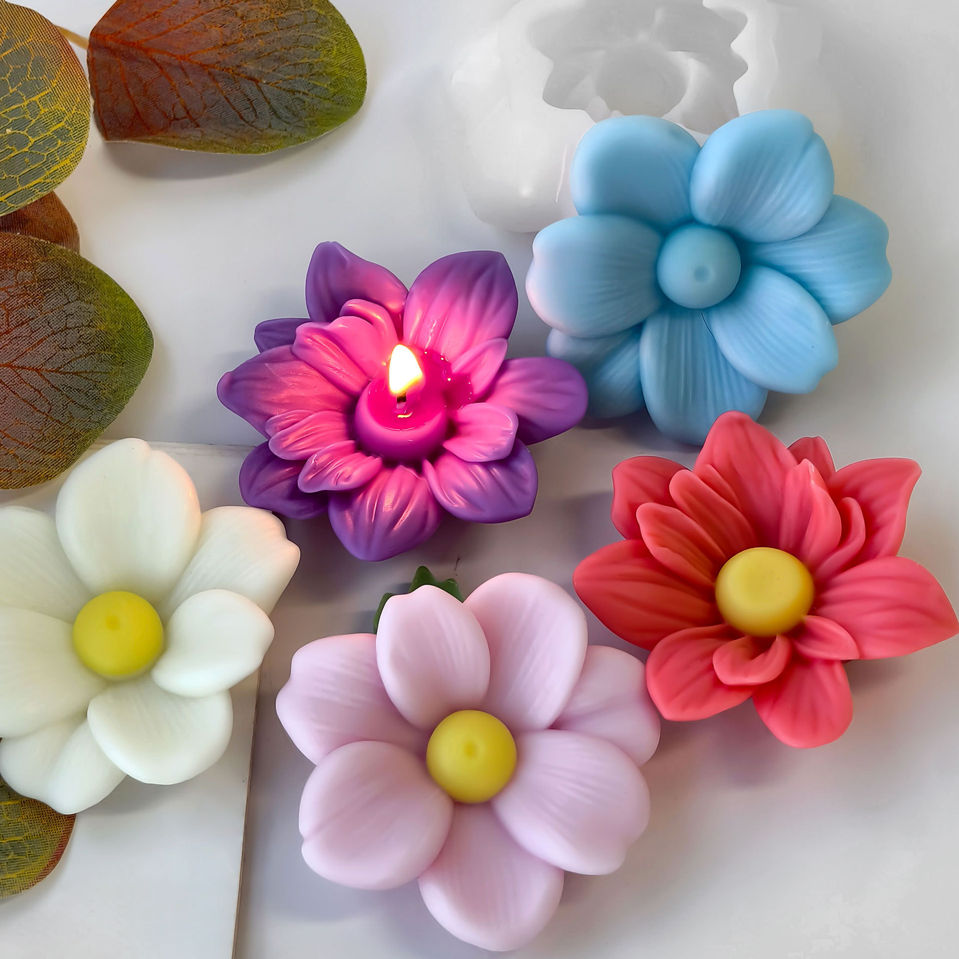 DIY Flowers Aroma Candle Silic - огляд і ціна Candle Making Party