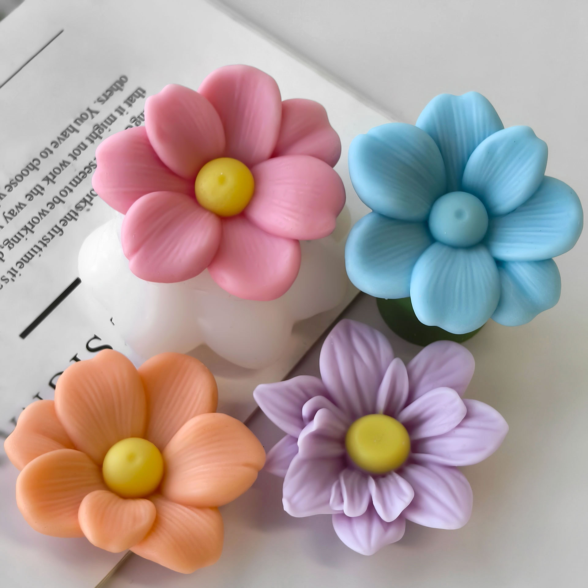 DIY Flowers Aroma Candle Silic - огляд і ціна Candle Making Party