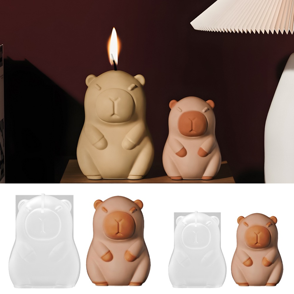 Standing Capybara Scent Candle - огляд і ціна Candle Making With Beeswax