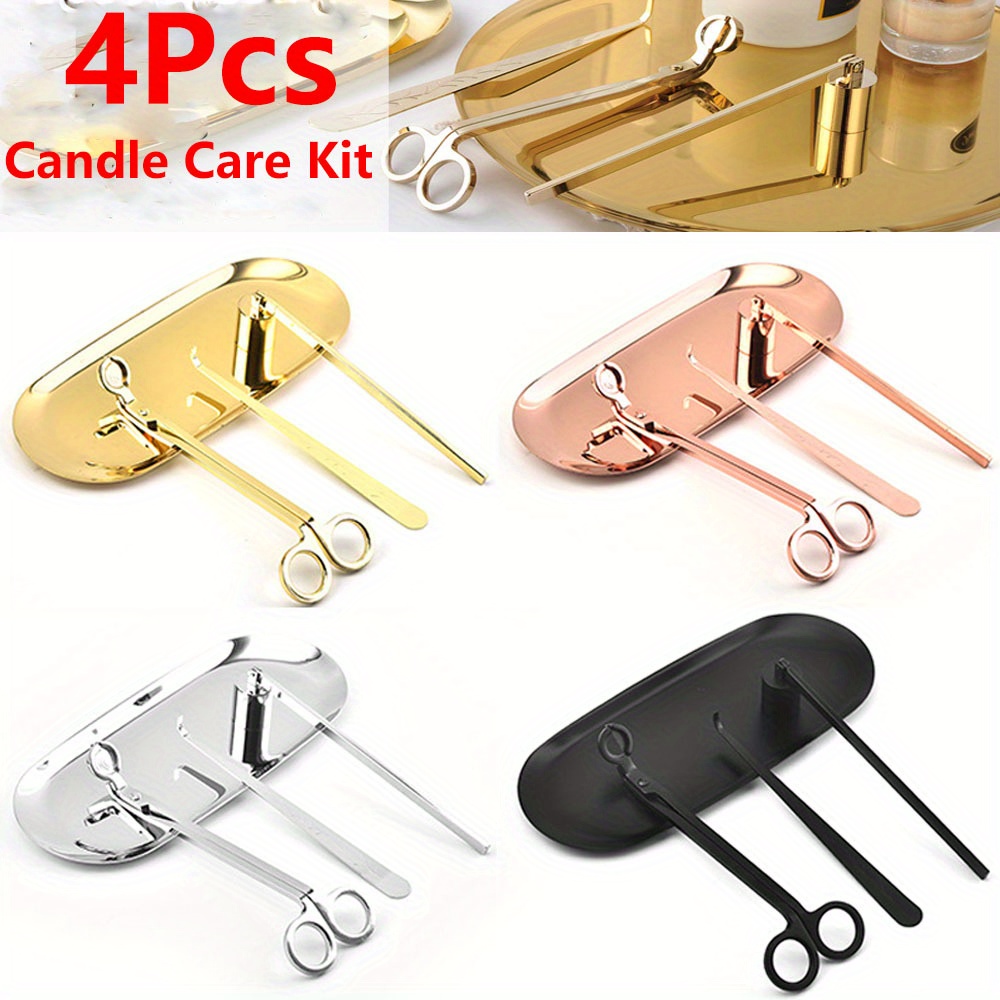 4pcs/set Luxury Candle Care Ki - огляд і ціна Candle Making Items