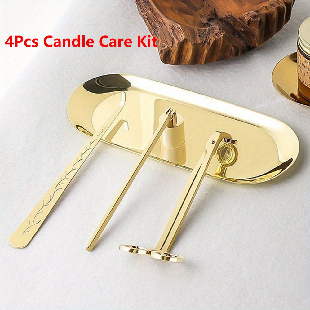 4pcs/set Luxury Candle Care Ki - огляд і ціна Candle Making Items