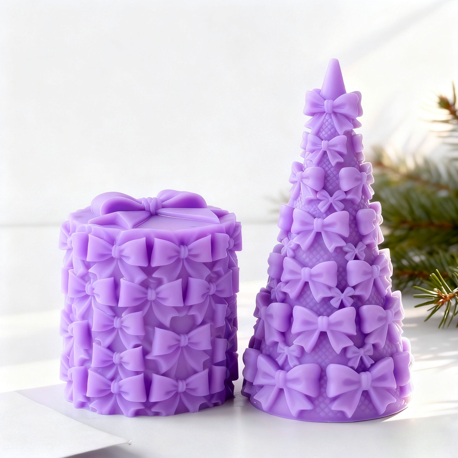 3D Bow Tie Christmas Tree Gift - огляд і ціна Candle Making Party