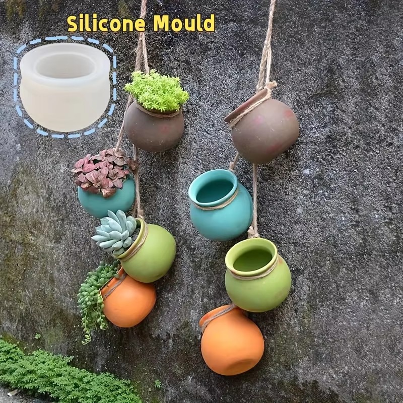 Silicone Flower Pot Molds, Res - огляд і ціна Candle Making Items