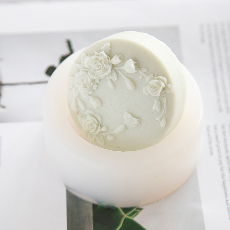 Round Shape Rose Flower Handma - огляд і ціна Candle Making Party